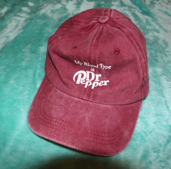 Burgundy Dr Pepper Cap - Picture 2 of 4